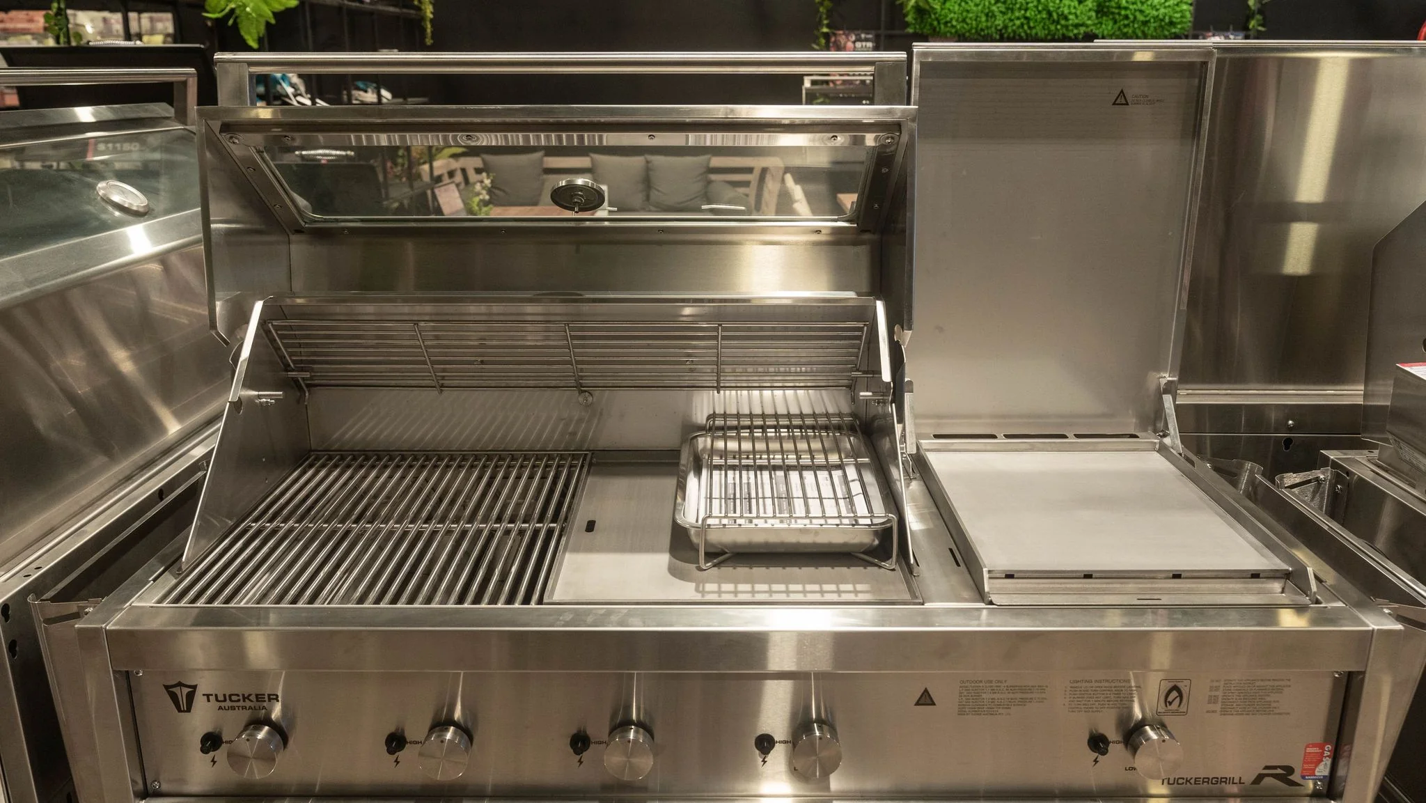 Tucker Stainless Steel Wok Pro Plate - Image 4